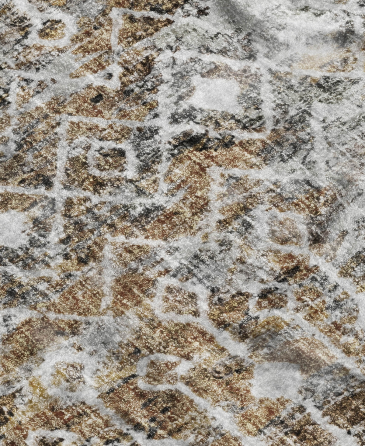Dalyn Lorenzo Ln7 2'3"x7'6" Runner Area Rug In Brown