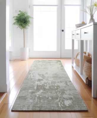 Pacifica Washable PA11 2'3"x7'6" Runner Area Rug
