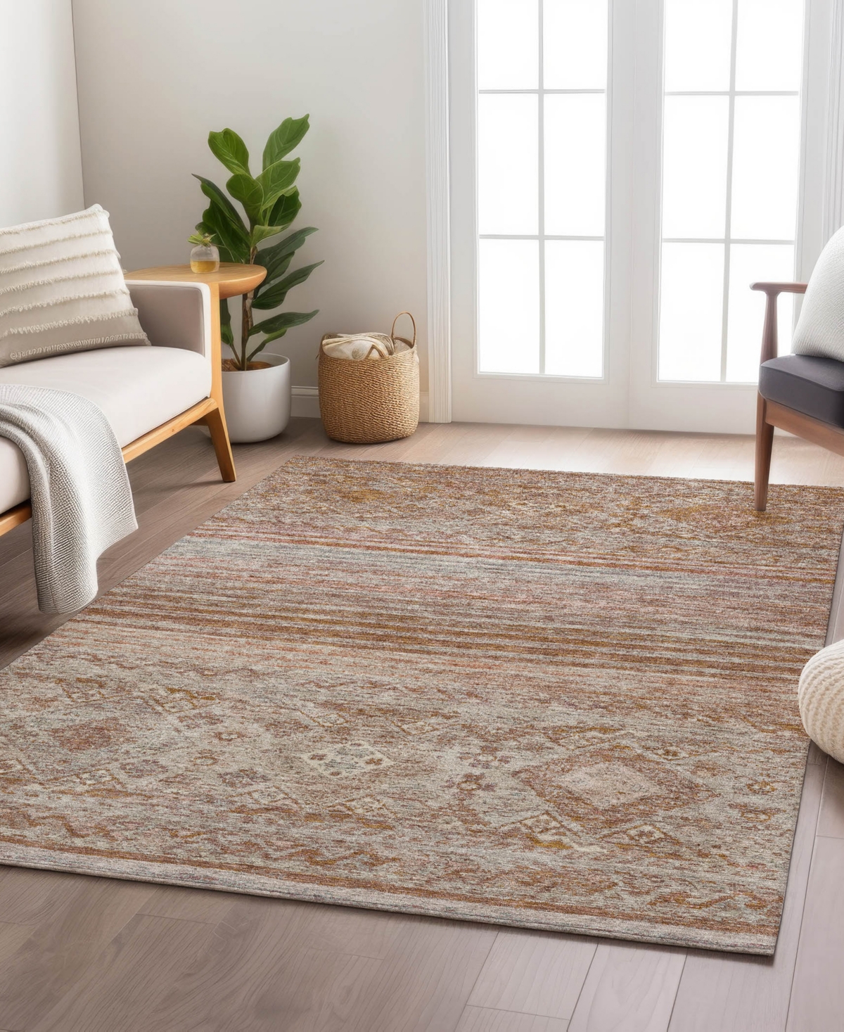 Dalyn Karaj Kj4 5'x7'6" Area Rug In Multi