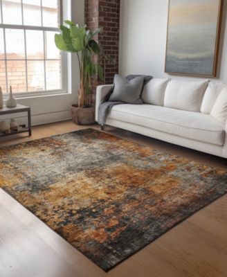 Nouveau Washable NV18 2'6"x3'10" Area Rug