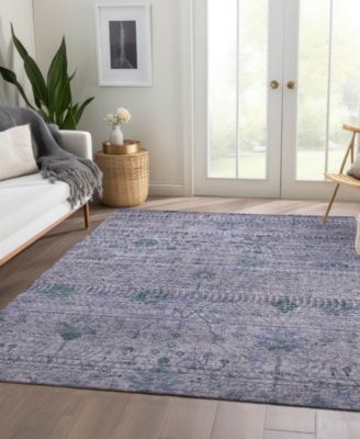 Solace Washable SL4 2'6"x3'10" Area Rug