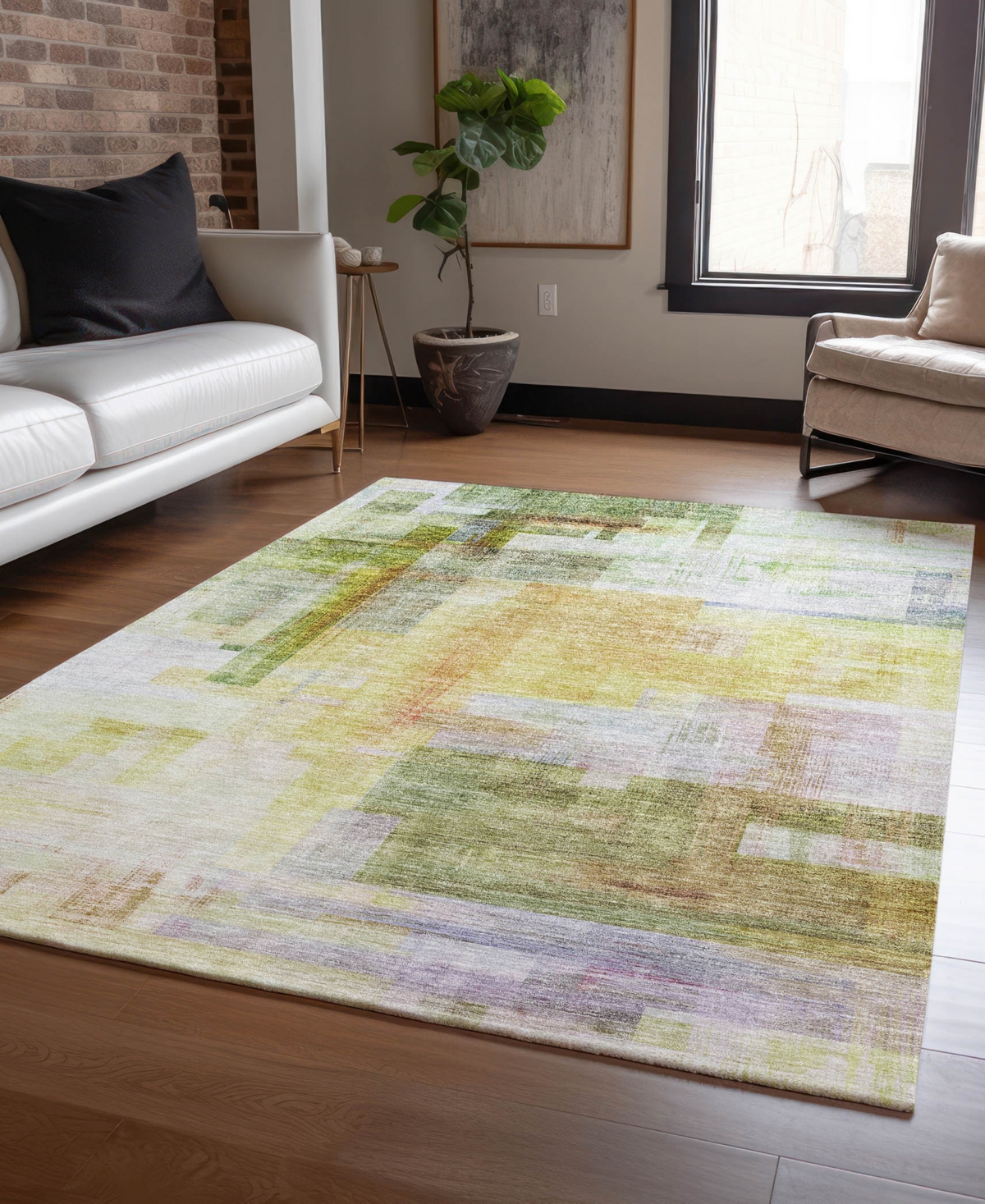 Dalyn Ravenna Rn6 9'x12' Area Rug In Multi
