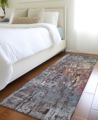 Kochi Washable KC8 2'3"x7'6" Runner Area Rug