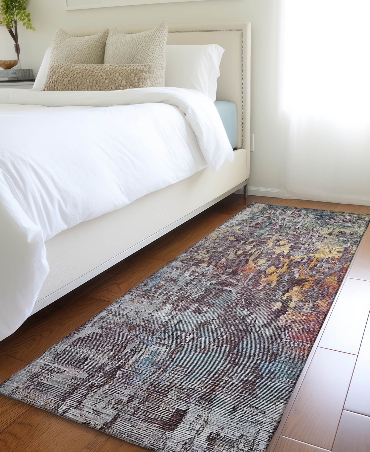 Dalyn Kochi Kc8 2'3"x7'6" Runner Area Rug In Multi