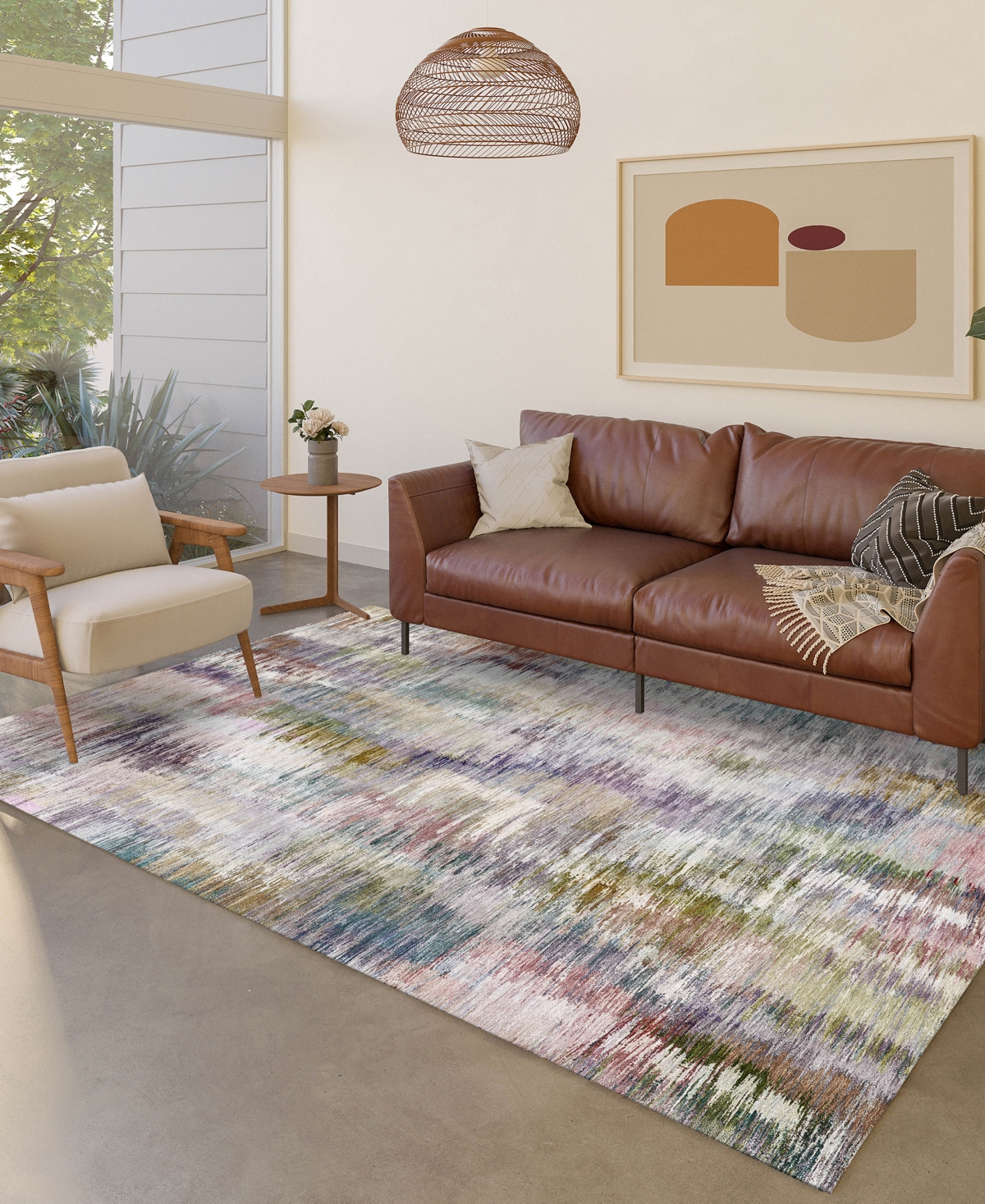 Dalyn Kochi Kc1 3'x5' Area Rug In Multi