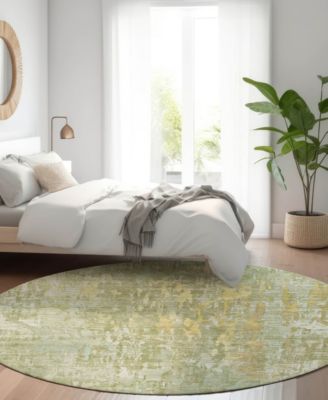 Kochi Washable KC8 8'x8' Round Area Rug