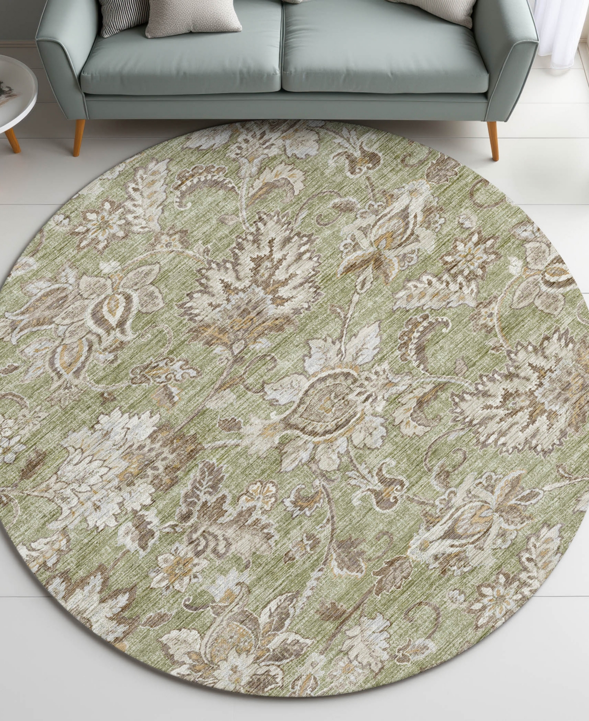 Dalyn Silk Road Sr2 8'x8' Round Area Rug In Multi