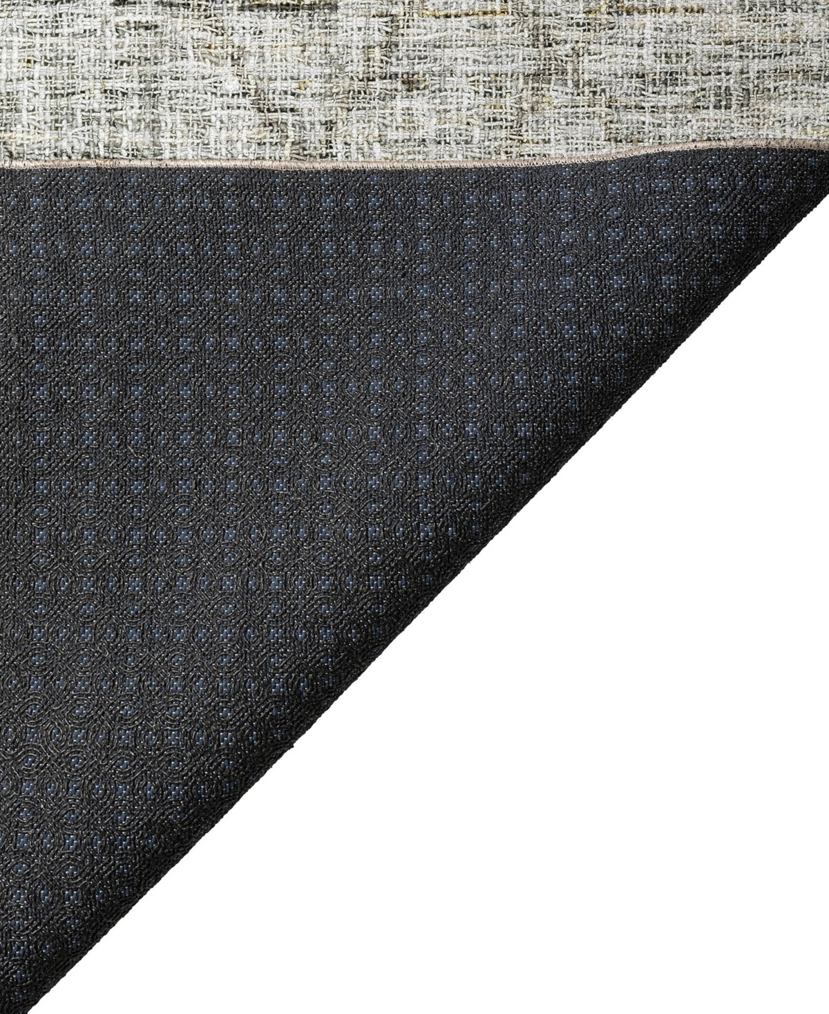 Dalyn Portico Po1 2'3"x7'6" Runner Area Rug In Gray