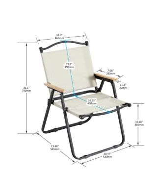 Lightweight 3-Piece Folding Outdoor Table and Chair Set Portable for Camping and Picnics