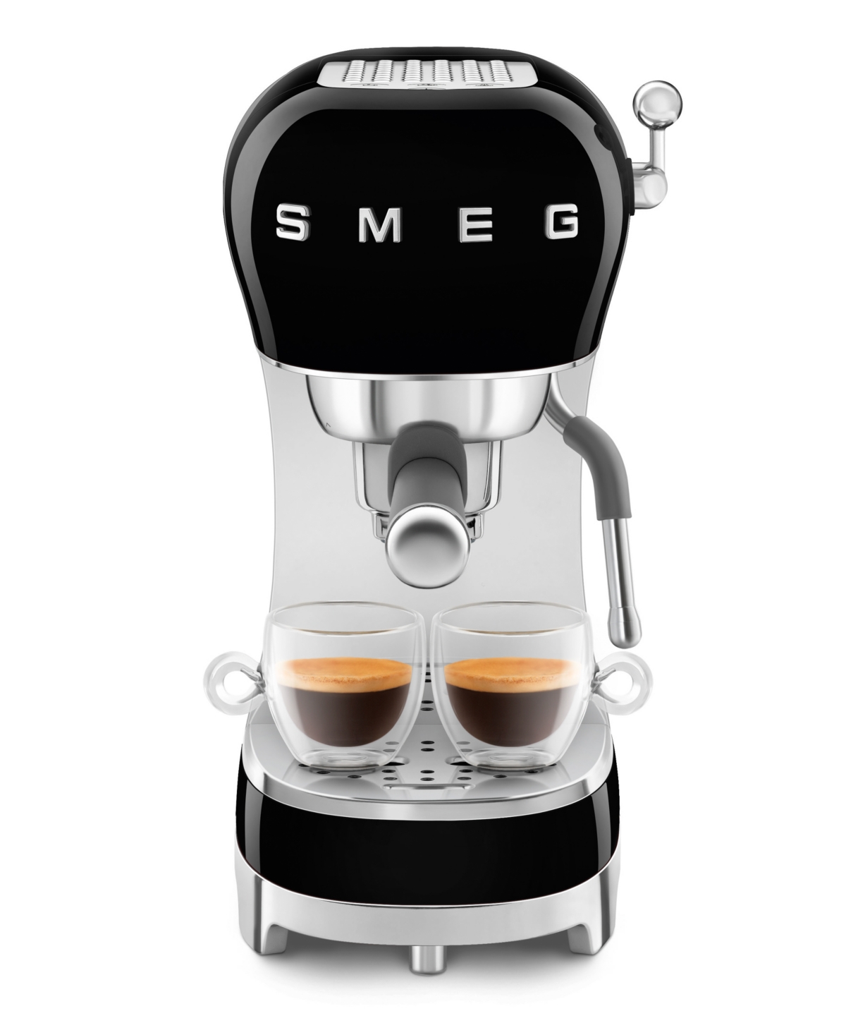 Smeg Manual Espresso Machine In Black