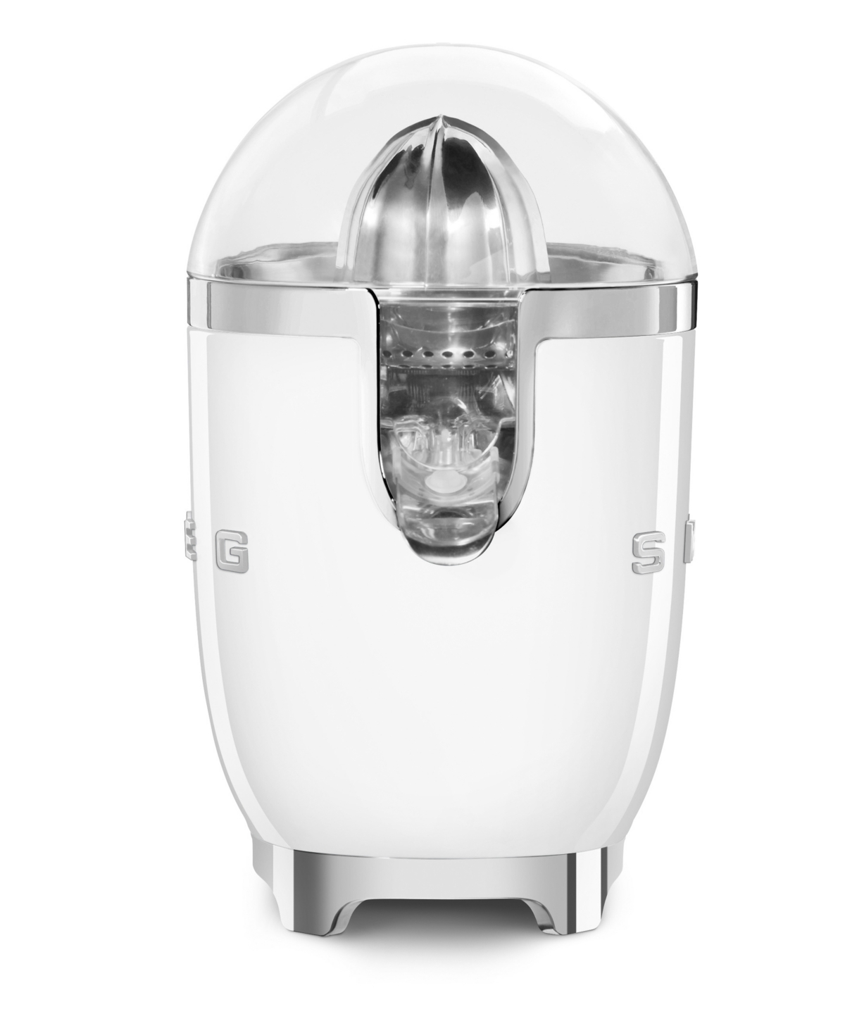 Smeg 50s Retro Style Aesthetic Citrus Juicer In White