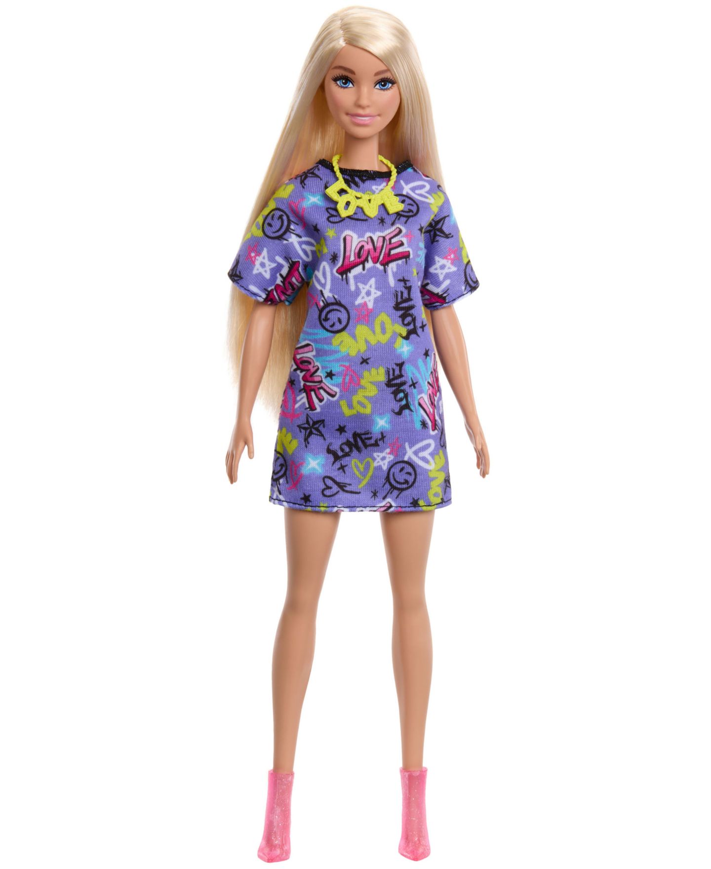 Детская кукла Barbie Fashion Doll with 3 Complete Outfits and Accessories, Ages 3+ — фото 5
