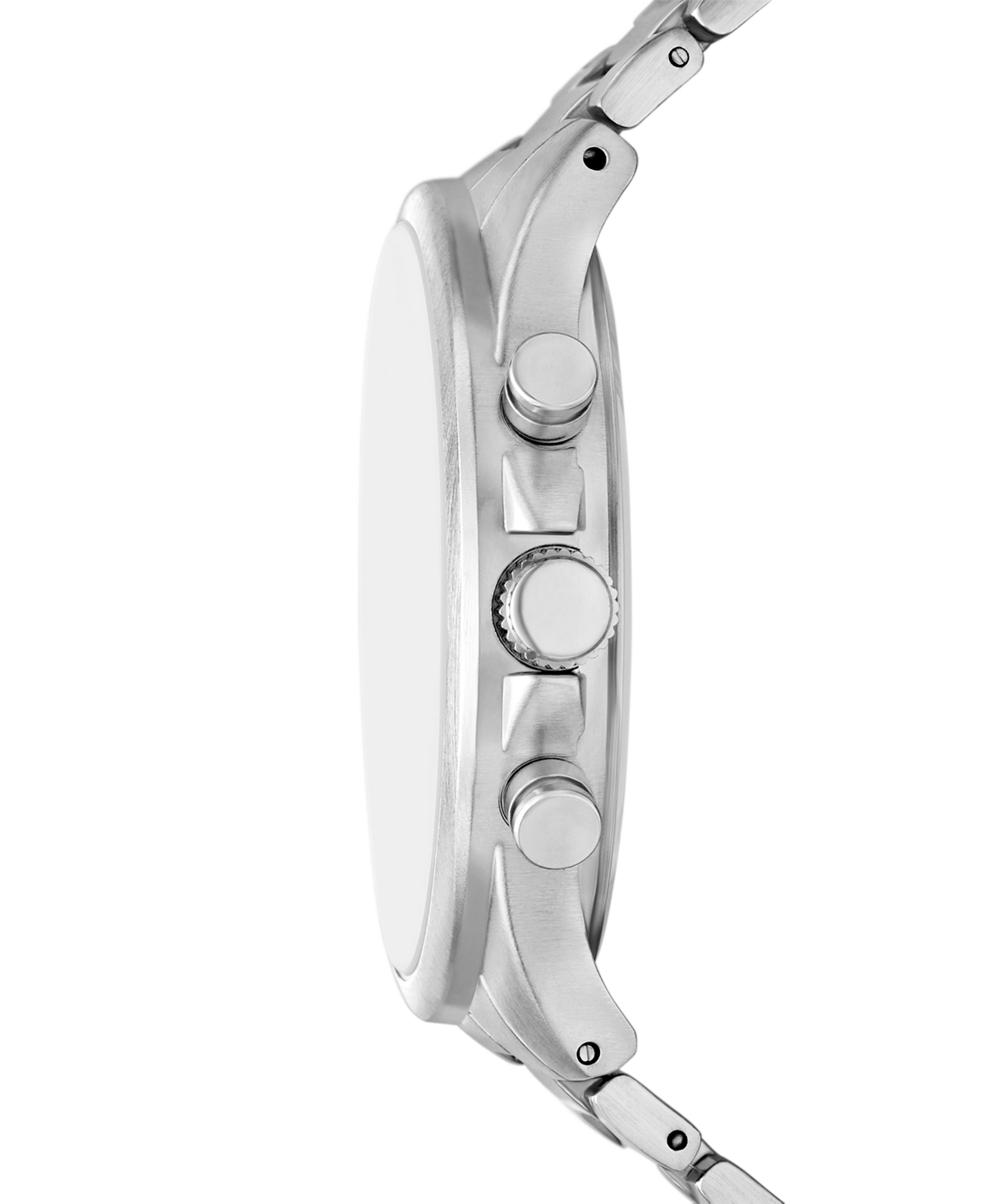 Folio Men's Quartz Three-hand Silver Alloy Watch Set, 45mm In Silver