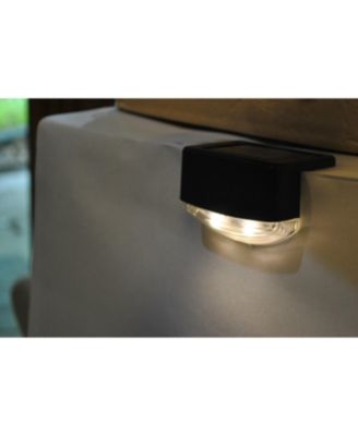 SOLAR LED DECK RAILING LIGHTS- 4 LIGHTS