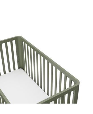 Santos 3-in-1 Convertible Crib (Olive with Natural)