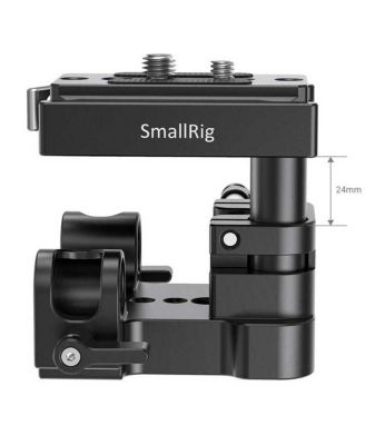 Universal 15mm Rail Support System Baseplate with Thumb-Lever Locks