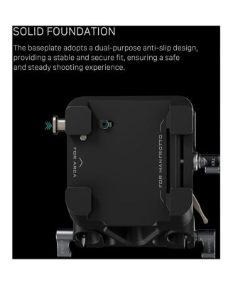 15mm LWS Arca-Type Manfrotto Dual Baseplate Kit