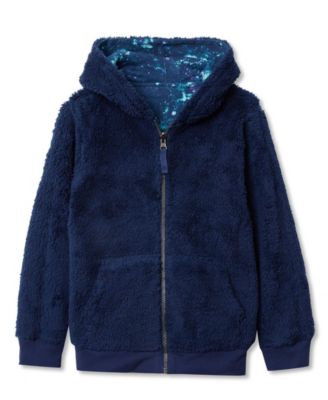 Kids Husky Reversible High Pile Fleece Hoodie