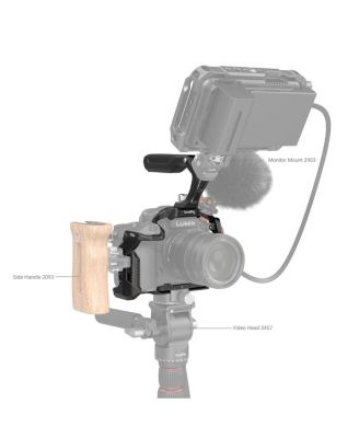 Black Mamba Series Camera Cage Kit for Panasonic LUMIX GH6