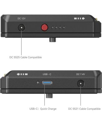 SmallRig NP-F Battery Adapter Mount Plate Kit with Dummy Battery Power Cable for Sony NP-FZ100 (Advanced Edition)