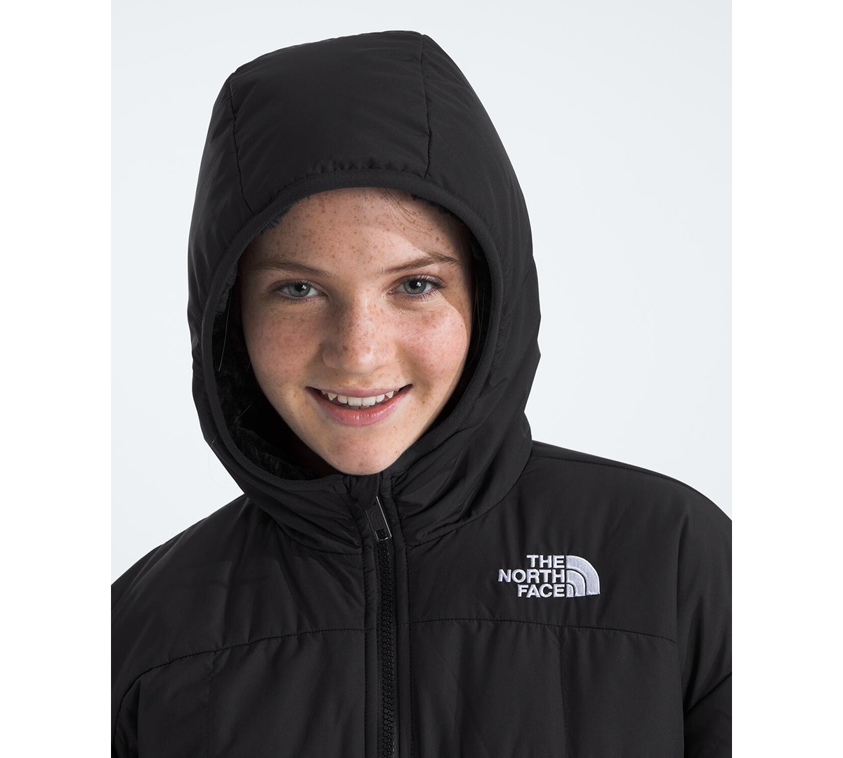 The North Face Girls 7-20 Reversible Shasta Short Parka Jacket