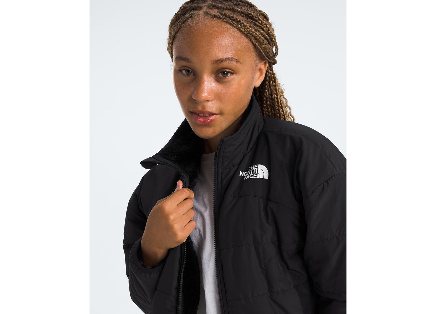 Girls' 8-20 Reversible Shasta Full Zip Jacket