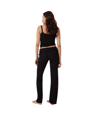 Women's Airy Soft Roll Waist Pant