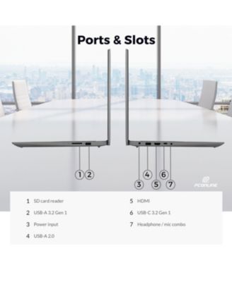 IdeaPad 1 15.6" Traditional Laptop Intel Pentium Silver N6000 4GB RAM Intel UHD Graphics 128GB eMMC Storage Windows 11 Home