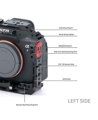 Pro Full Camera Cage Kit for Sony a7 IV, Black