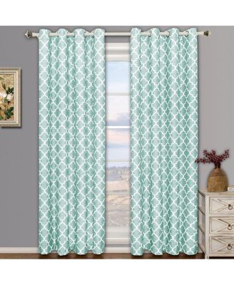 Meridian Room Darkening Thermal Insulated Curtain Pair Set of 2 Panels