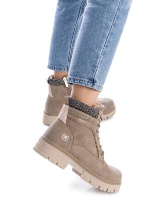 Women's Combat Ankle Booties By XTI