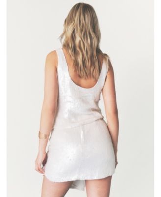 Women's Alice Embellished Sequin Scoop Neck Top