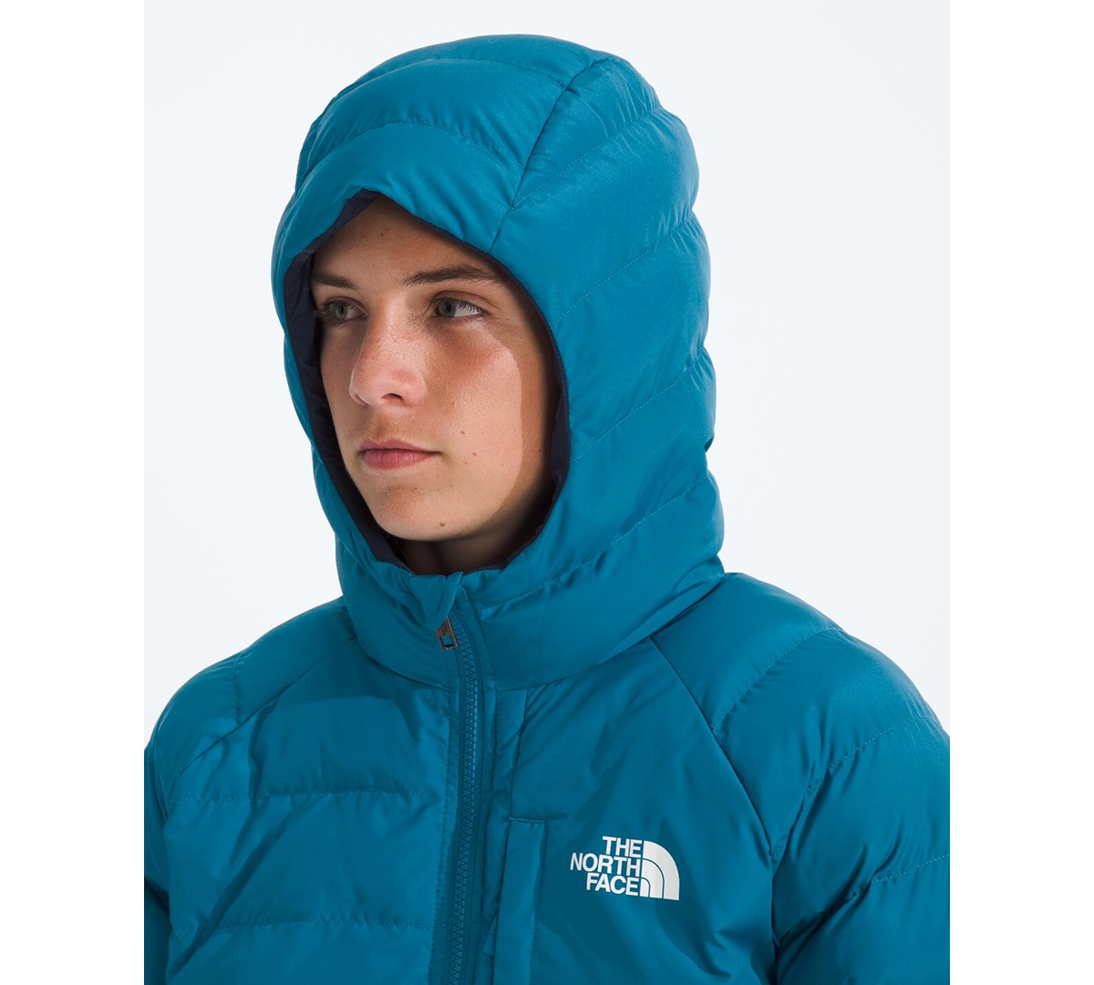 The North Face Kids' Perrito Reversible Water Repellent Jacket In Blue