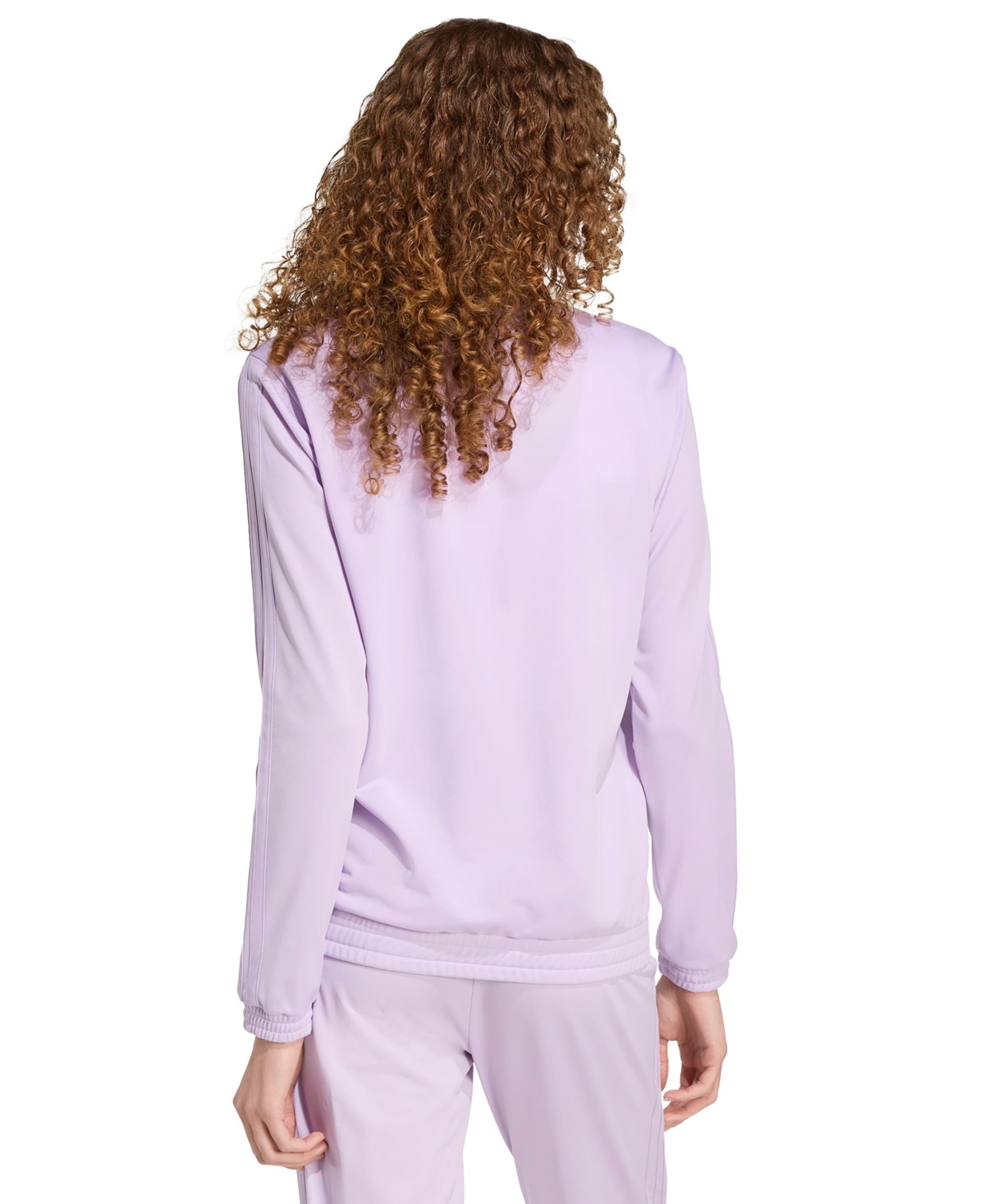 Adidas Originals Women's 3-stripe Tricot Track Jacket, Xs-4x In Purple