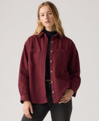 Levi's - Women's Iris Button-Front Cotton Overshirt
