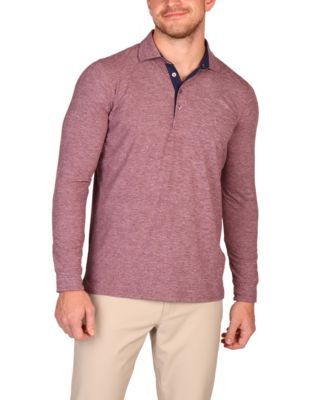 Men's Byrd Blend Long Sleeve Polo