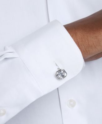 Millenia Rhodium Plated Cufflinks