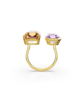 Millenia Gold-Tone Plated Open Ring 