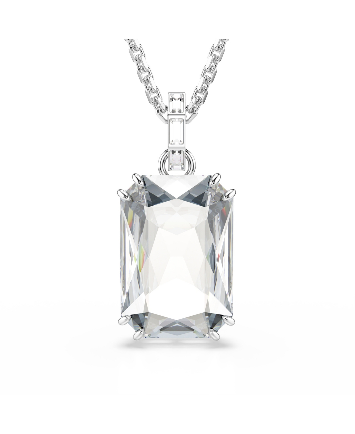 Swarovski Millenia Rhodium Plated Pendant Necklace