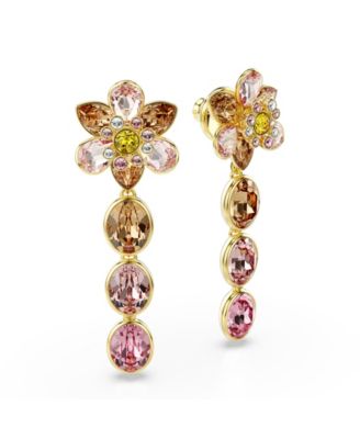 Idyllia  Gold-Tone Plated Drop Earrings