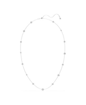 Una Angelic Strandage Rhodium Plated Necklace