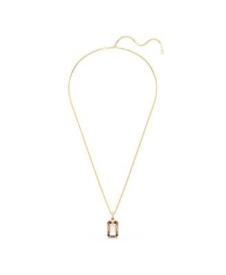 Millenia  Gold-Tone Plated Pendant Necklace