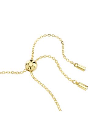 Swaroski Matrix Metal-tone Plated Tennis Bracelet