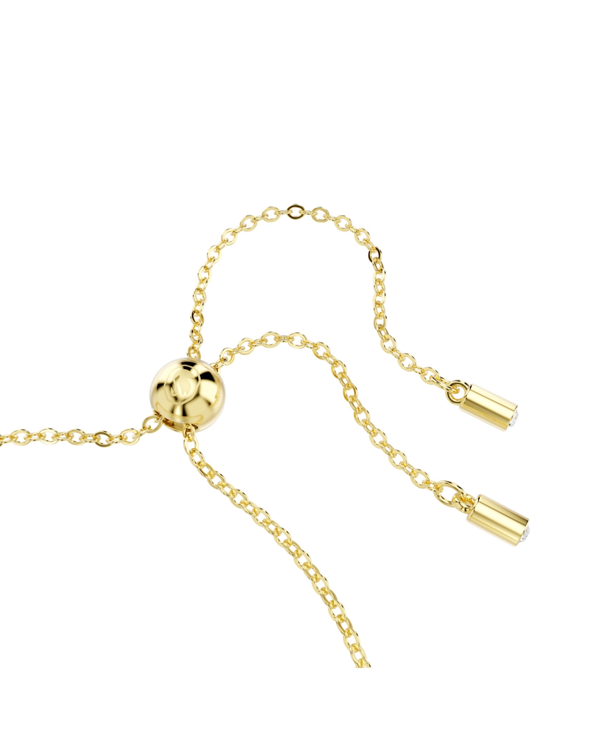 Swarovski Swaroski Matrix Gold-tone Plated Tennis Bracelet In Gold