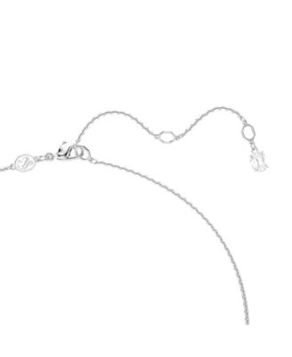 Idyllia Rhodium Plated Pendant Necklace