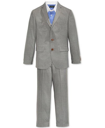 Lauren Ralph Lauren Boys' Grey Suiting Jacket and Pants and Shirt