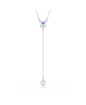Stilla Attract Rhodium Plated Y Necklace