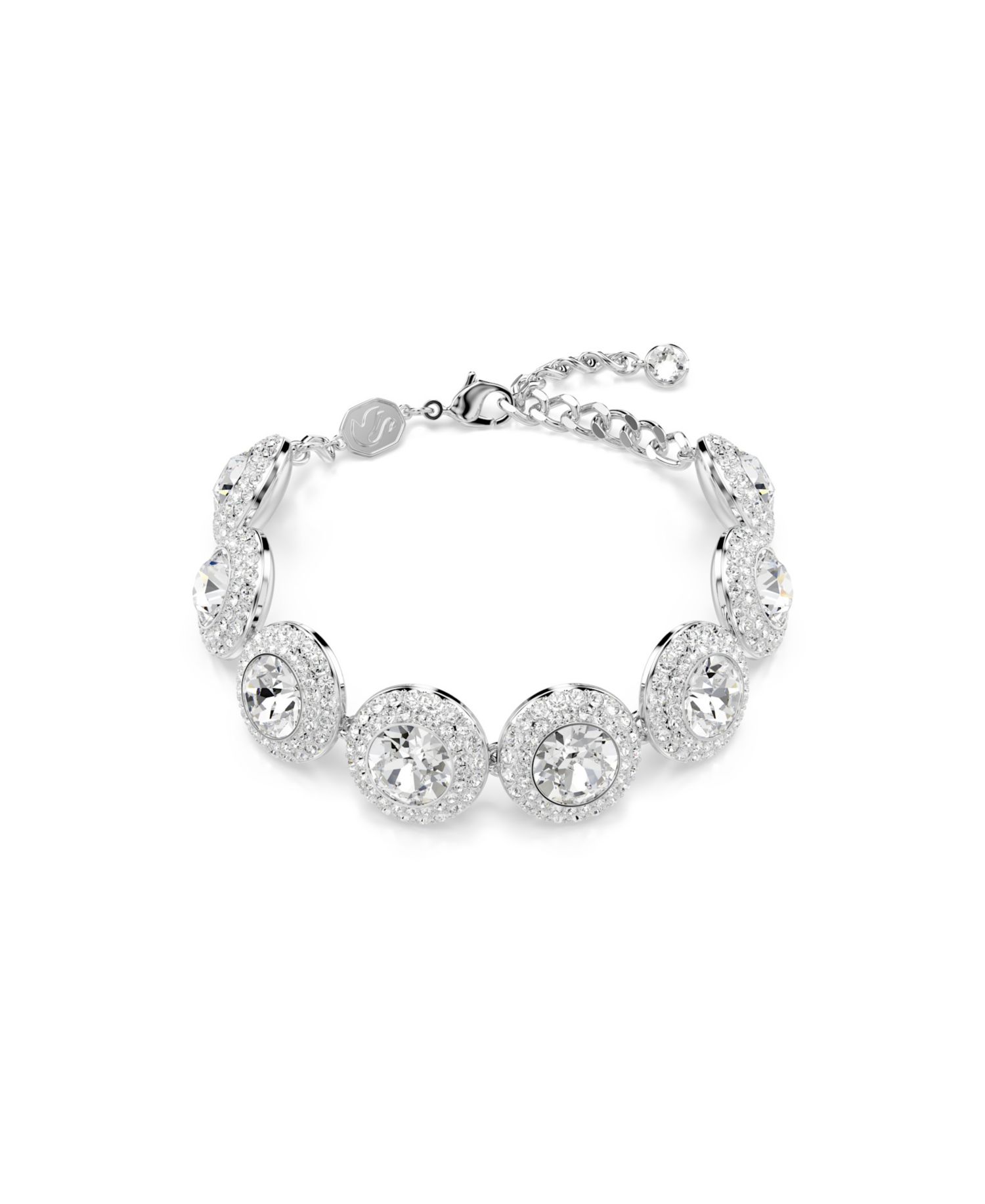 Swaroski Una Angelic Rhodium Plated Bracelet
