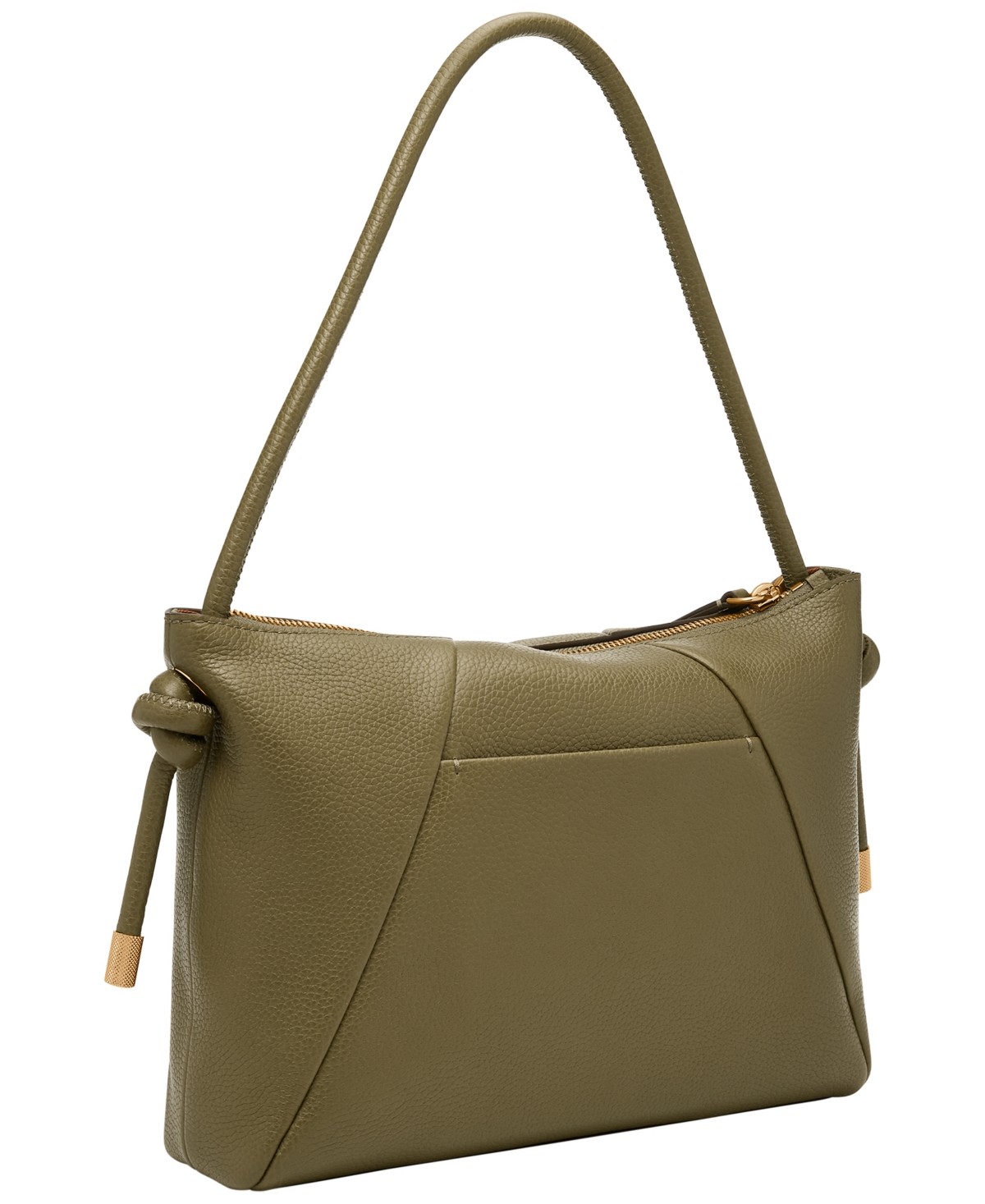Fossil Willa Leather Medium Shoulder Bag In Green