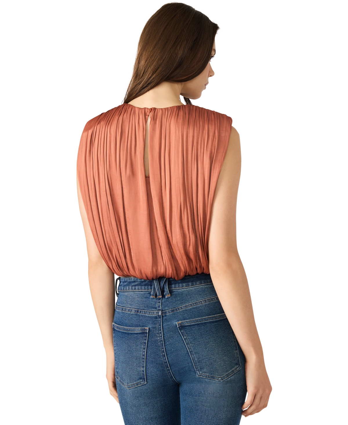 Steve Madden Milana Top In Brown